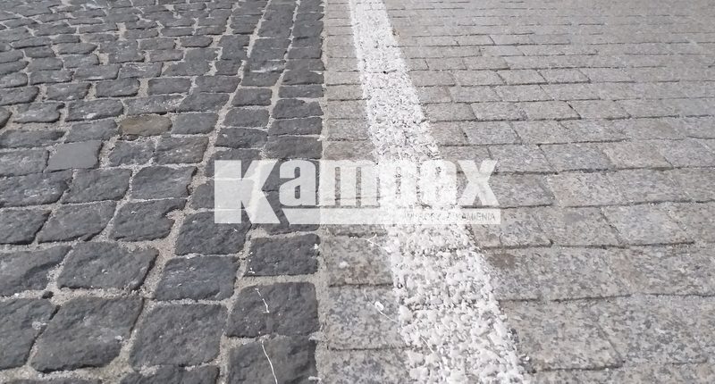 Plac św. Sebastiana Kampex Granit Płyty granitowe Płyty chodnikowe Granit Strzegom